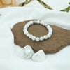 white howlite bracelet
