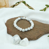 white howlite bracelet